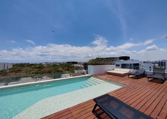 Precioso Estudio En Excelente Zona De Playa Del Carmen-pool-gym By Yeah Apartamento *