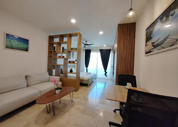 Precioso Estudio En Excelente Zona De Playa Del Carmen-pool-gym By Yeah *