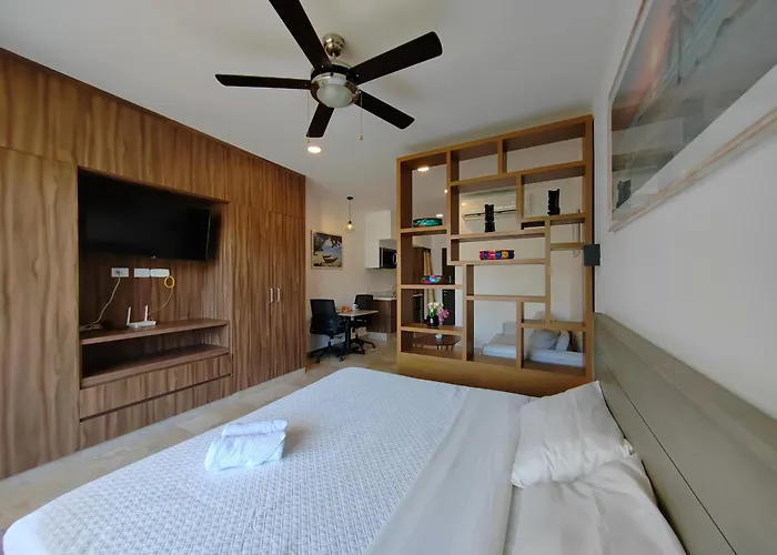 Precioso Estudio En Excelente Zona De Playa Del Carmen-pool-gym By Yeah Apartamento